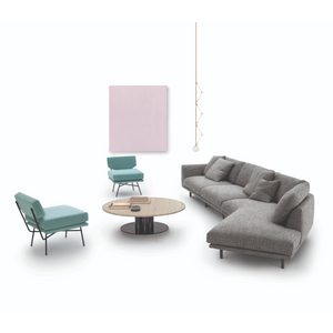 Asymmetrical Minimalist Modular Sofa | Arflex | Italianfurniture.com