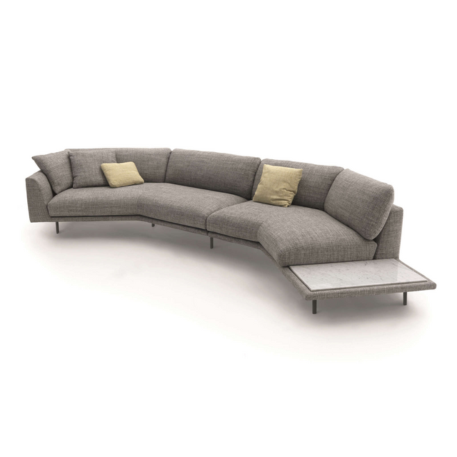 Symmetrical Minimalist Modular Sofa | Arflex Bel Air | Italianfurniture.com