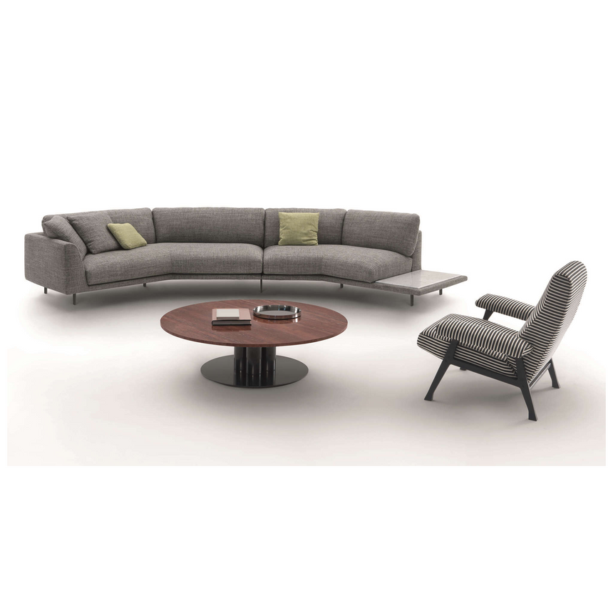 Symmetrical Minimalist Modular Sofa | Arflex Bel Air | Italianfurniture.com