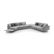 Trapezoid Isle Modular Table Sofa | Arflex Bel Air | Italianfurniture.com