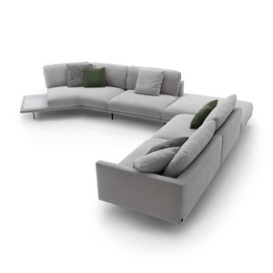 Trapezoid Isle Modular Table Sofa | Arflex Bel Air | Italianfurniture.com