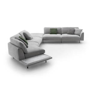 Armless Modular Table Sofa | Arflex Bel Air