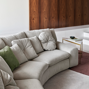 Curved Modular Armless Sofa | Arflex Ben Ben | Italianfurniture.com