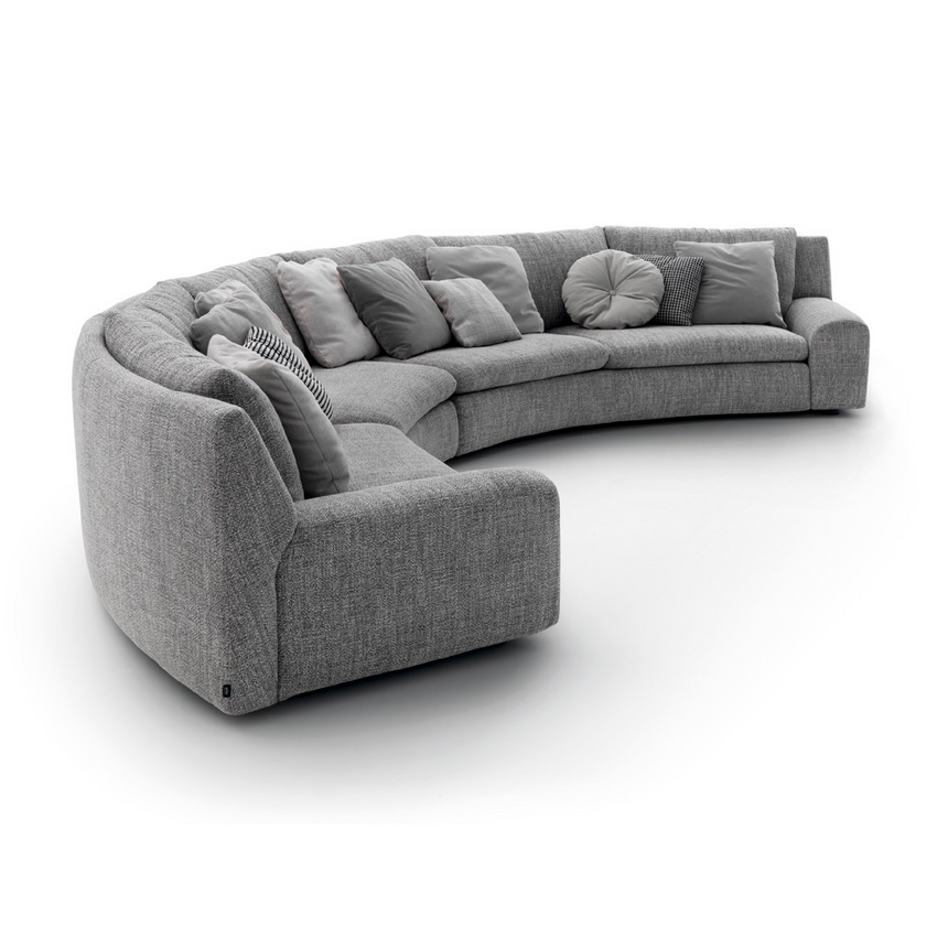 Curved Modular Armless Sofa | Arflex Ben Ben | Italianfurniture.com