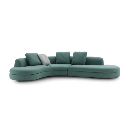 C-Shaped Curved Modular Sofa | Arflex Edo | Italianfurniture.com