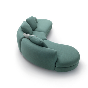 Armless Curved Modular Sofa | Arflex Edo | Italianfurniture.com