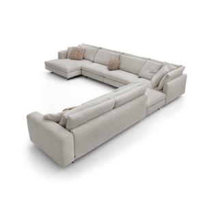 Upholstered Fabric Modular Sofa | Arflex Lee | Italianfurniture.com