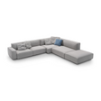 Angled 5-Module Piped Sofa | Arflex Marechiaro | Italianfurniture.com