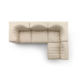 L-Shaped Channeled Modular Sofa | Arflex 9000 | Italianfurniture.com