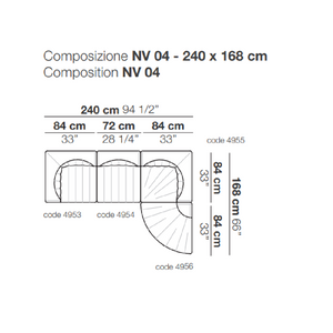 L-Shaped Modular Sofa | Arflex 9000