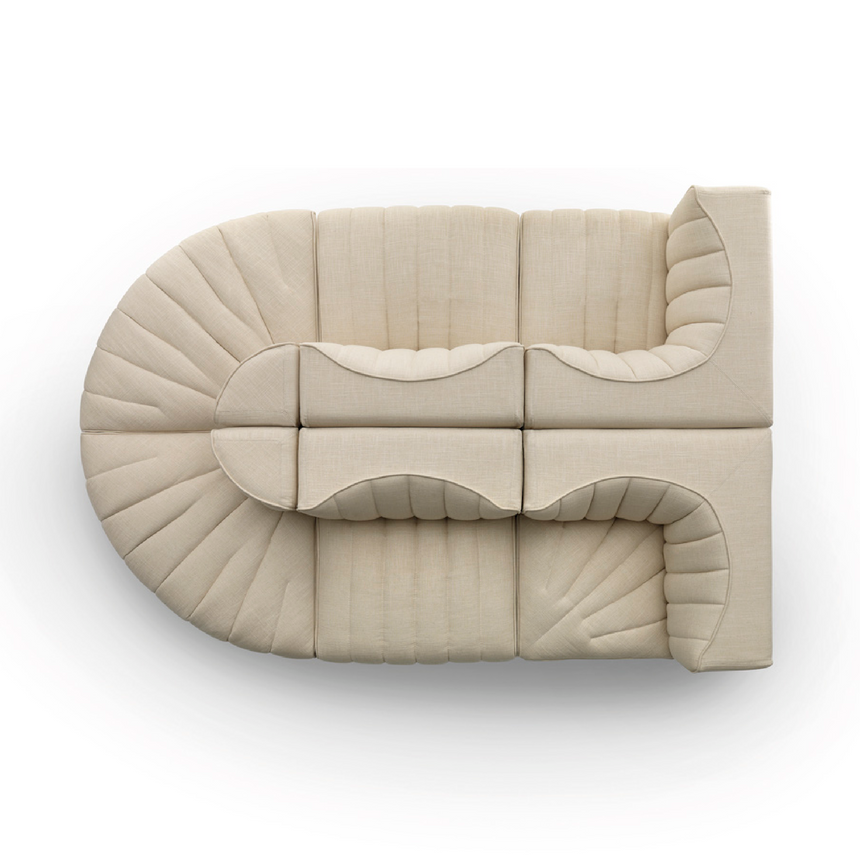 U-Shaped Modular Sofa | Arflex 9000 | Italianfurniture.com