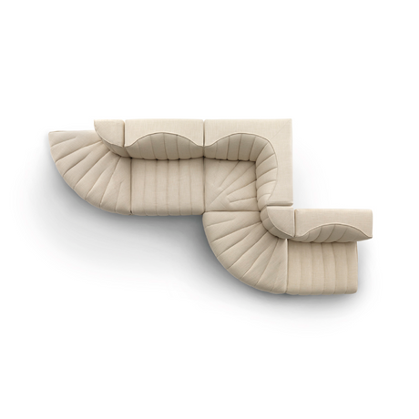 Organic-Shaped Modular Sofa | Arflex 9000 | Italianfurniture.com