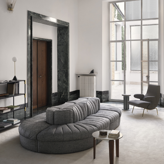 Oval Arrangement Modular Sofa | Arflex 9000 | Italianfurniture.com