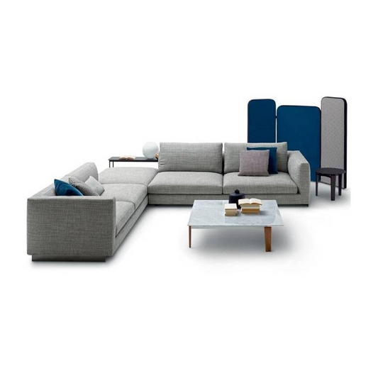 Corner Unit Sofa with Ottoman | Arflex Rendez-Vous