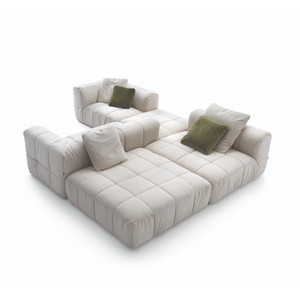 Square-Stitched Modular Sofa | Arflex Strips | Italianfurniture.com