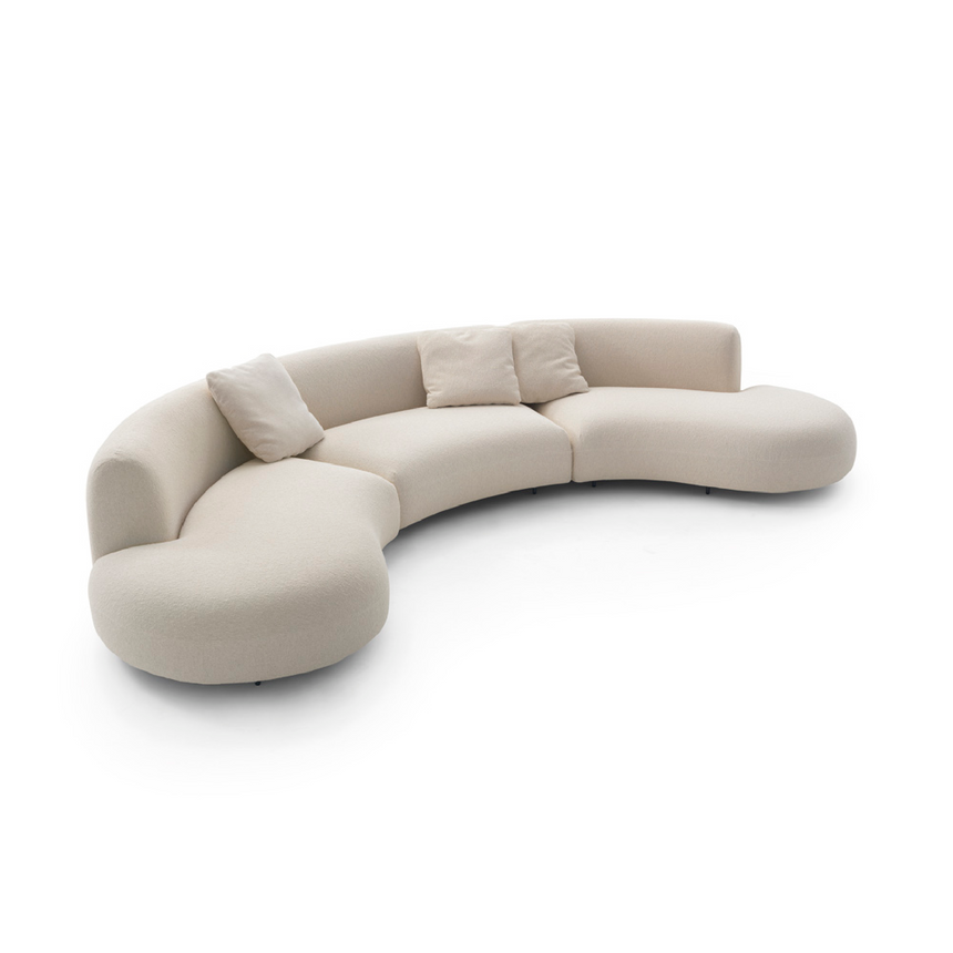 Modular Curved Isle Sofa | Arflex Tokio | Italianfurniture.com