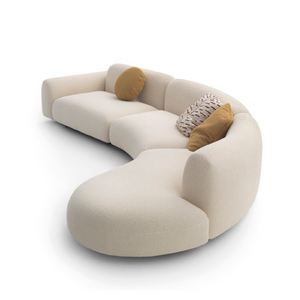 Curved Fabric Sofa | Arflex Tokio | Italianfurniture.com