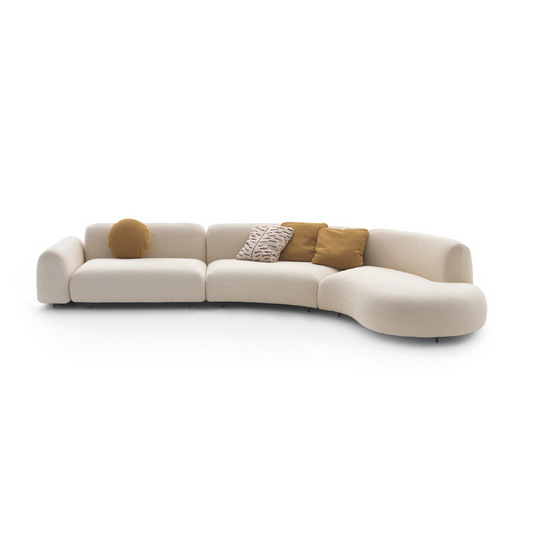 Curved 3-Module Sofa | Arflex Tokio | Italianfurniture.com