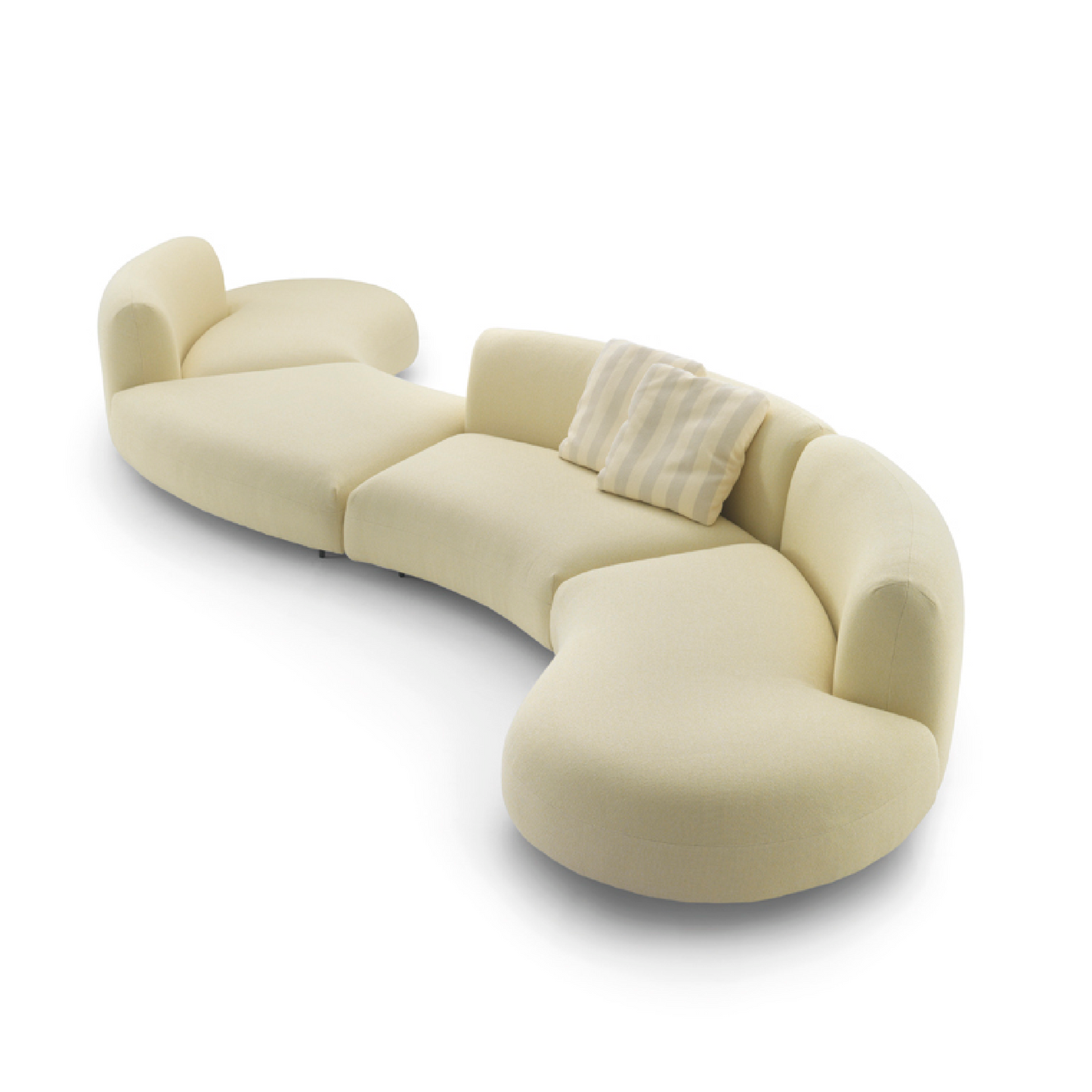 Serpentine 4-Module Sofa | Arflex Tokio | Italianfurniture.com