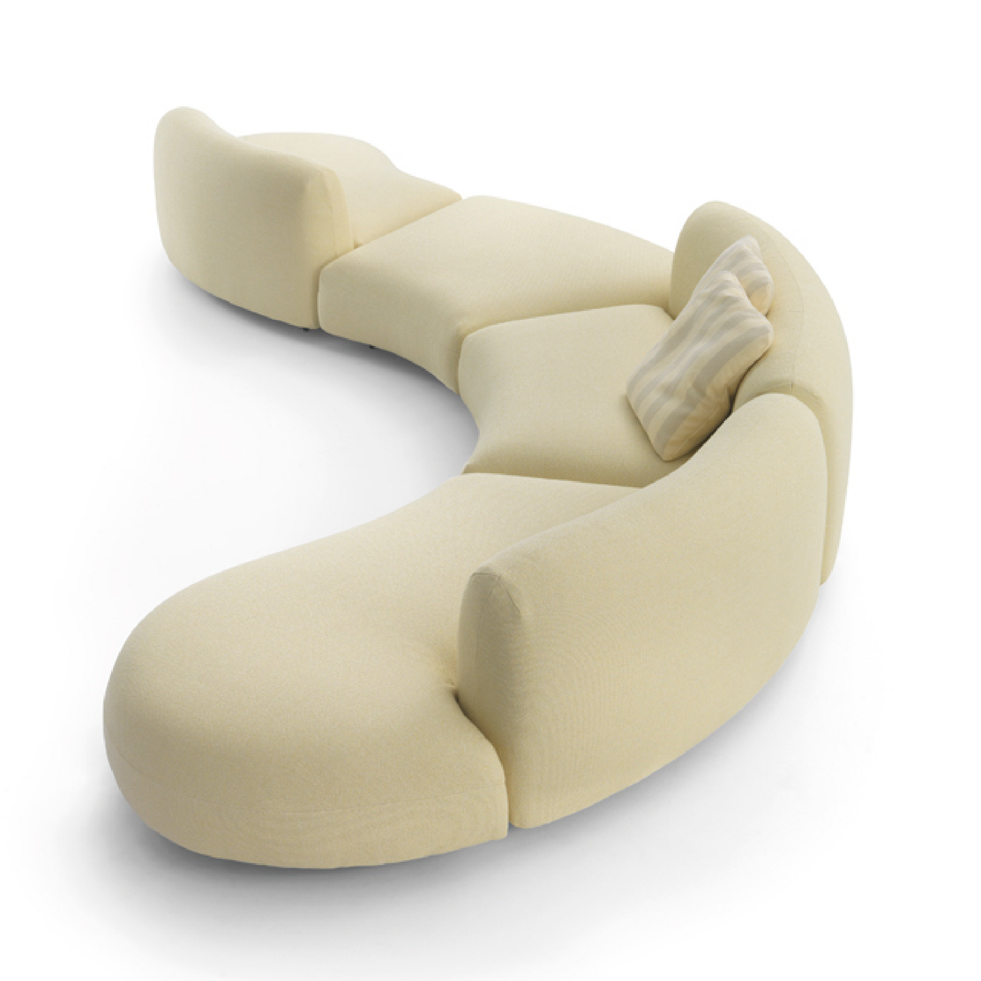 Serpentine 4-Module Sofa | Arflex Tokio | Italianfurniture.com