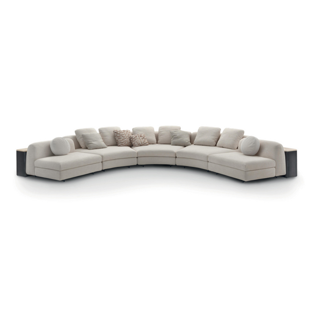 Arched 5-Module Sofa | Arflex Tokio | Italianfurniture.com