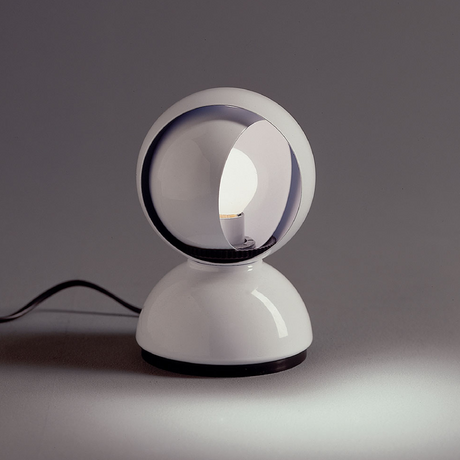Metal Rotating Table Lamp | Artemide Eclisse | Italianfurniture.com
