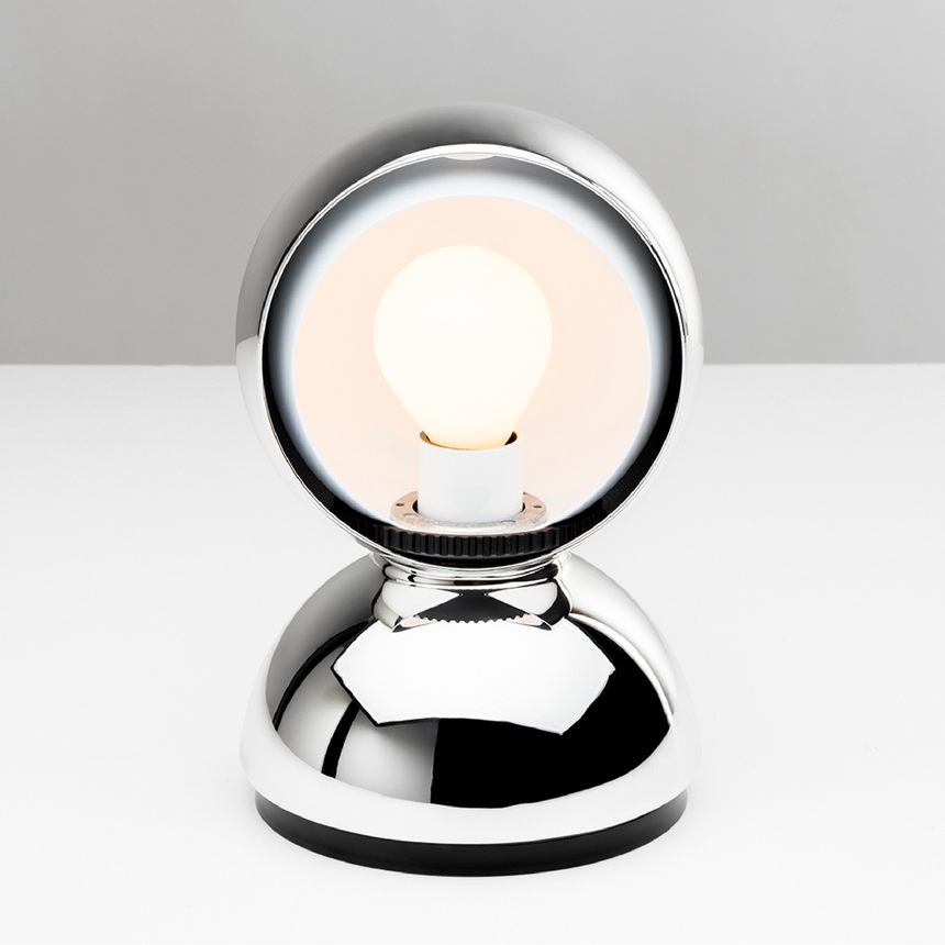 Metal Rotating Table Lamp | Artemide Eclisse | Italianfurniture.com