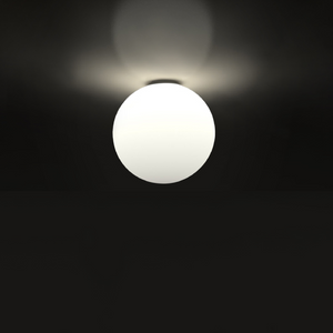 Glass Globe Wall/Ceiling Lamp | Artemide Dioscuri | ItalianFurniture.com