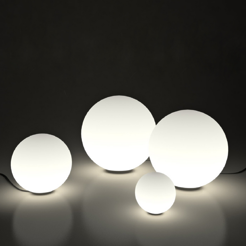 Spherical Table Lamp | Artemide Dioscuri | Italianfurniture.com