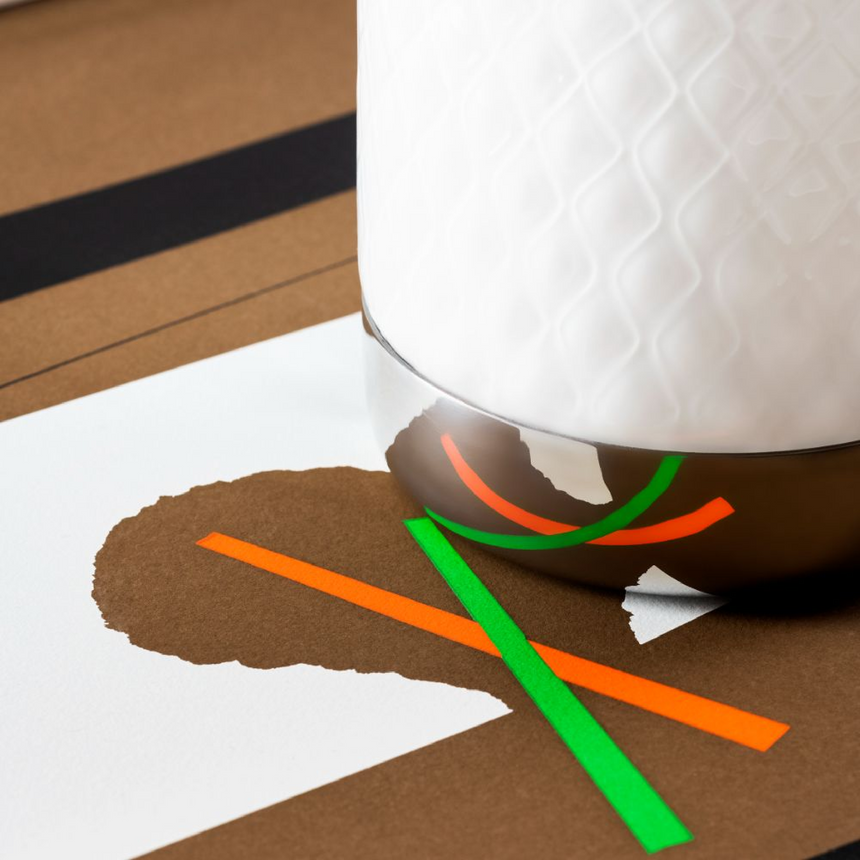 Venetian Glass Plate Table Lamp | Artemide Bonta | Italianfurniture.com