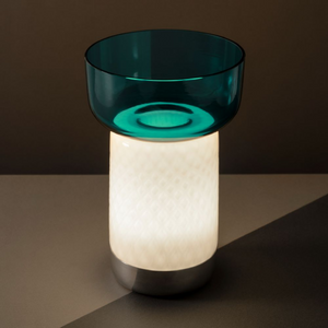 Venetian Glass Bowl Table Lamp | Artemide Bonta | Italianfurniture.com