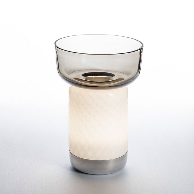Venetian Glass Bowl Table Lamp | Artemide Bonta | Italianfurniture.com
