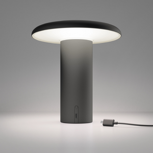 Flat-Top Portable Table Lamp | Artemide Takku | Italianfurniture.com