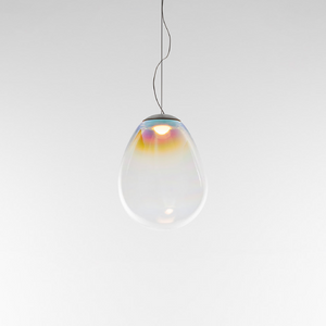 Droplet-Shaped Glass Pendant Lamp | Artemide Stellar Nebula | Italianfurniture.com