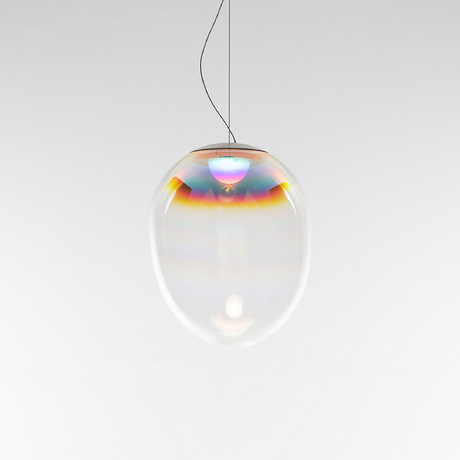Droplet-Shaped Glass Pendant Lamp | Artemide Stellar Nebula | Italianfurniture.com