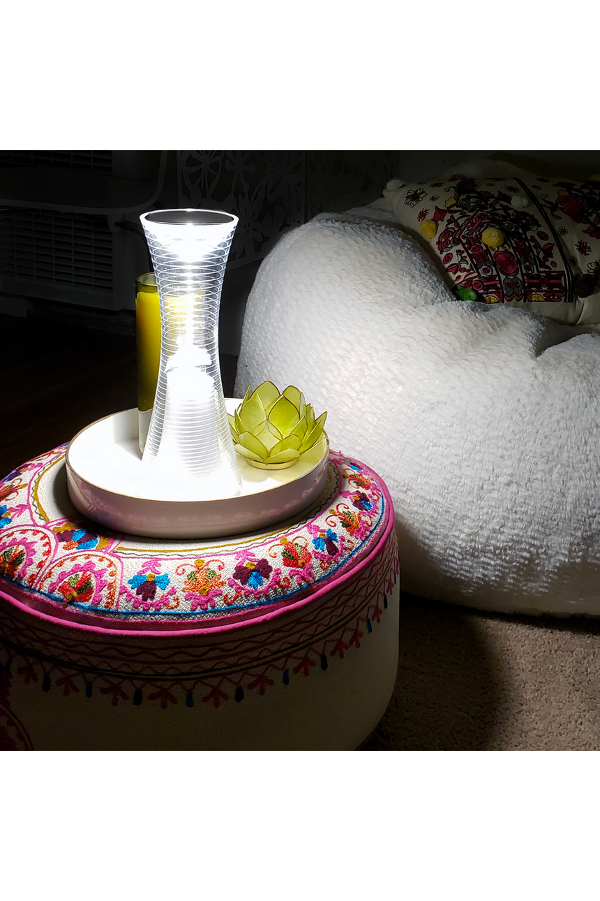 Transparent Optical Table Lamp | Artemide Come Together | Italianfurniture.com