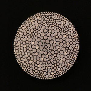 Honeycomb Round Ceiling Lamp | Artemide Calipso | Italianfurniture.com