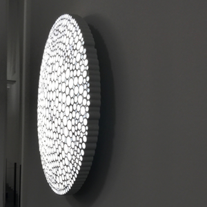 Honeycomb Round Ceiling Lamp | Artemide Calipso | Italianfurniture.com