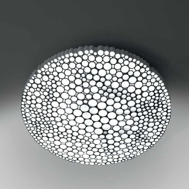 Honeycomb Round Ceiling Lamp | Artemide Calipso | Italianfurniture.com