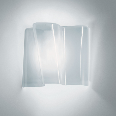 Organic-Shaped Glass Wall Lamp | Artemide Logico