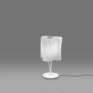 Organic-Shaped Glass Table Lamp | Artemide Logico | Italianfurniture.com