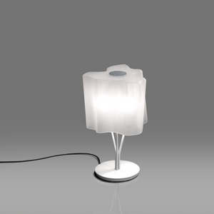 Organic-Shaped Glass Table Lamp | Artemide Logico | Italianfurniture.com