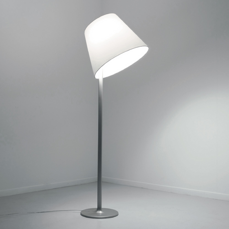 Silk Satin Floor Lamp | Artemide Melampo | Italianfurniture.com