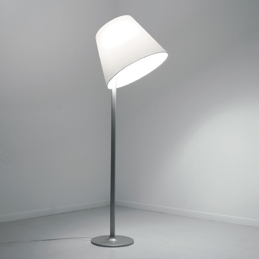 Silk Satin Floor Lamp | Artemide Melampo | Italianfurniture.com