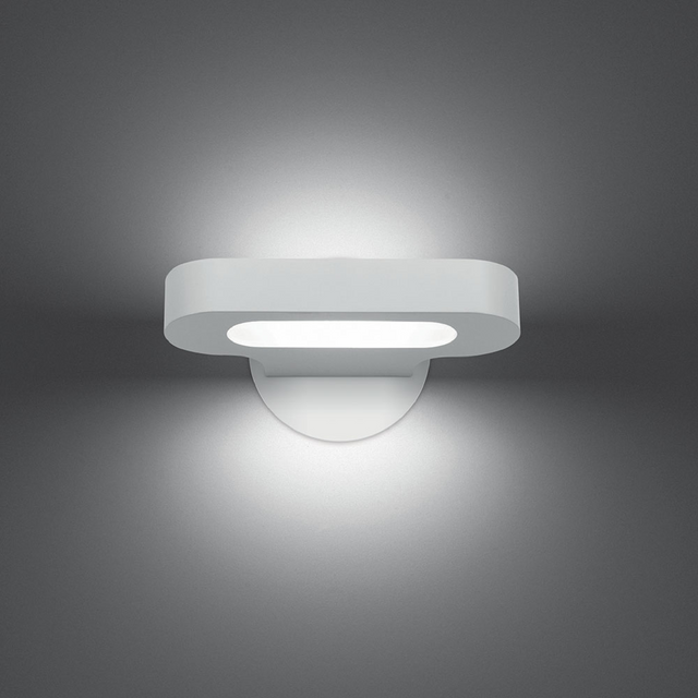 White Modern Mini Wall Lamp | Artemide Talo | Italianfurniture.com