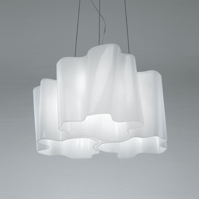 Triple Nested Glass Pendant Lamp | Artemide Logico | Italianfurniture.com