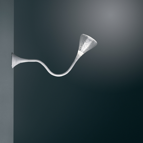 Perforated LED Wall/Ceiling Lamp | Artemide Pipe | Italianfurniture.com