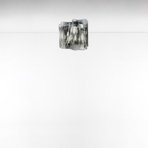 Organic-Shaped Glass Ceiling Lamp | Artemide Logico | ItalianFurniture.com