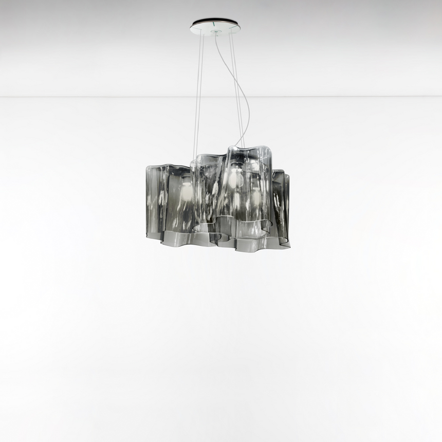 Triple Nested Glass Pendant Lamp | Artemide Logico | Italianfurniture.com