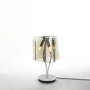 Organic-Shaped Glass Table Lamp | Artemide Logico | Italianfurniture.com